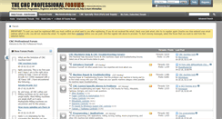 Desktop Screenshot of cnc-professional-forum.com